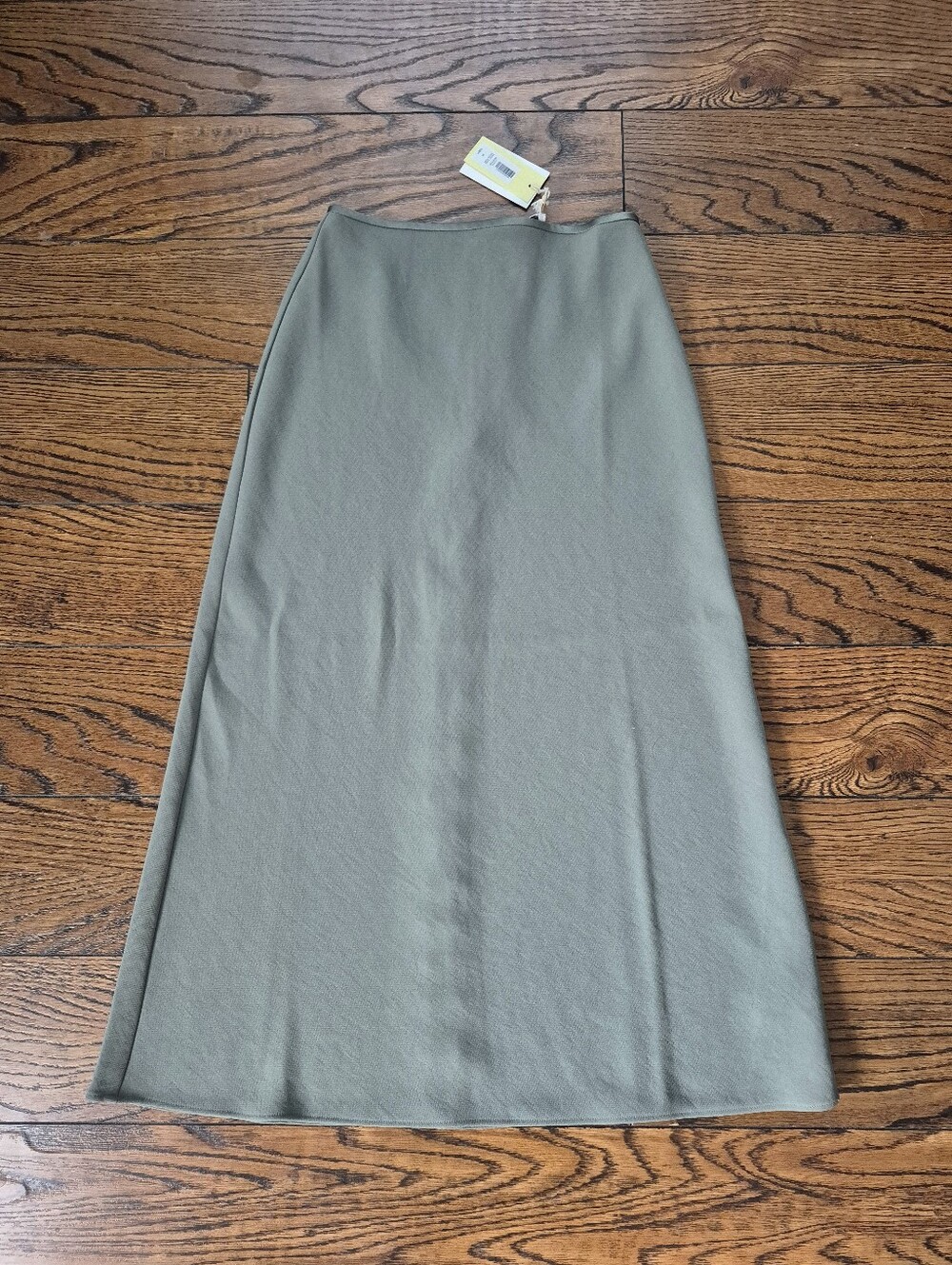 New Aritzia Devotion Skirt - 00 / XXS - Smoky Sage Green / Gray - Maxi Skirt
